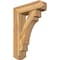 Ekena Millwork Merced Craftsman Rough Sawn Bracket w/ Offset Brace, Western Red Cedar, 8"W x 28"D x 40"H BKT0806X28X40MRC04RWR - alternate 1